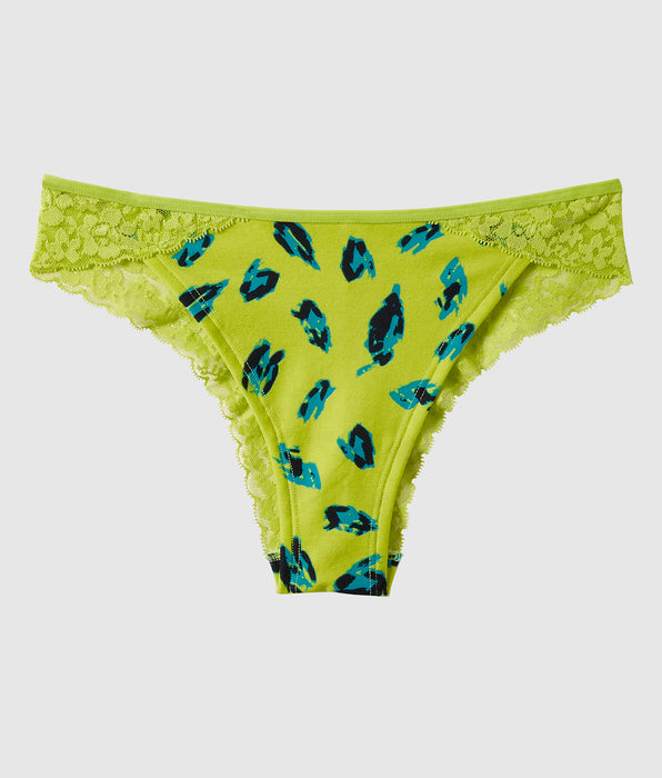 La Senza Cheeky Panty with Lace Trim