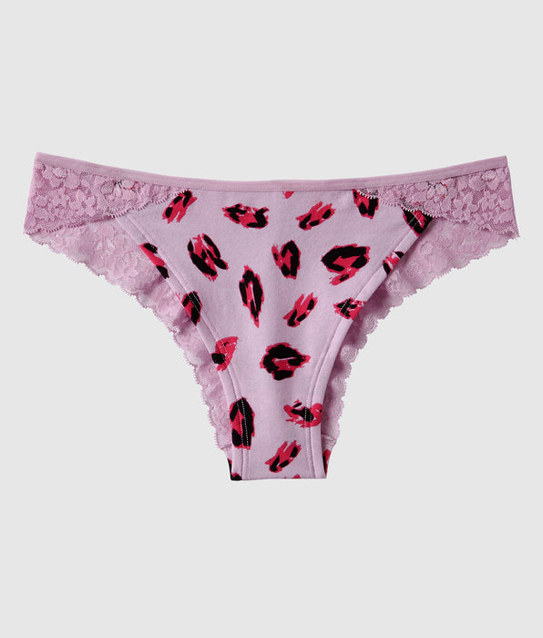 La Senza Cheeky Panty with Lace Trim