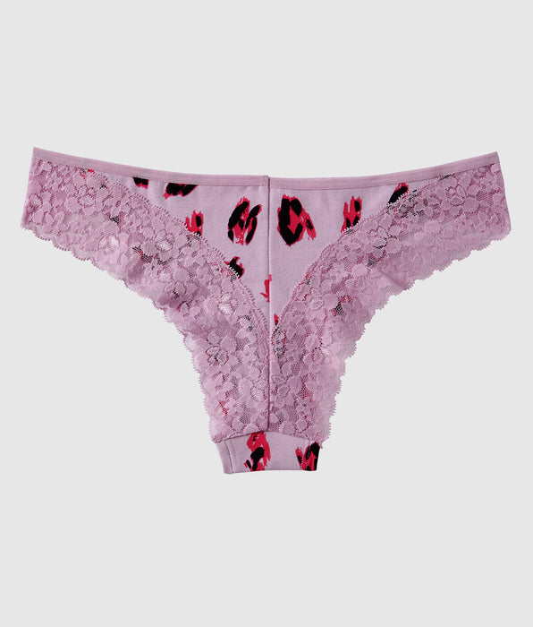 La Senza Cheeky Panty with Lace Trim
