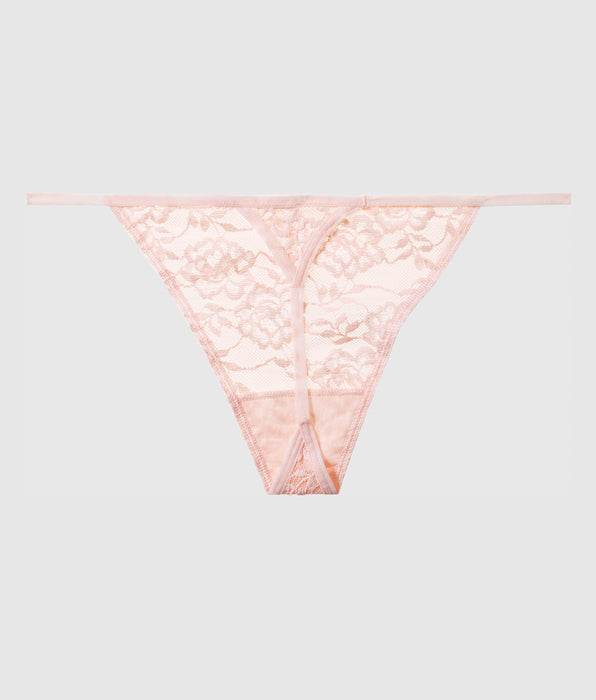 La Senza Lace G-String Panty in Ballet