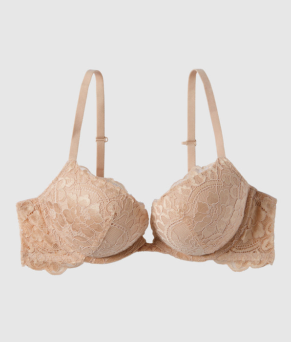 La Senza Push Up Bra with Allover Lace