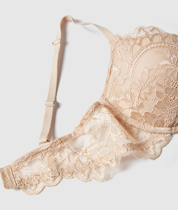 La Senza Push Up Bra with Allover Lace