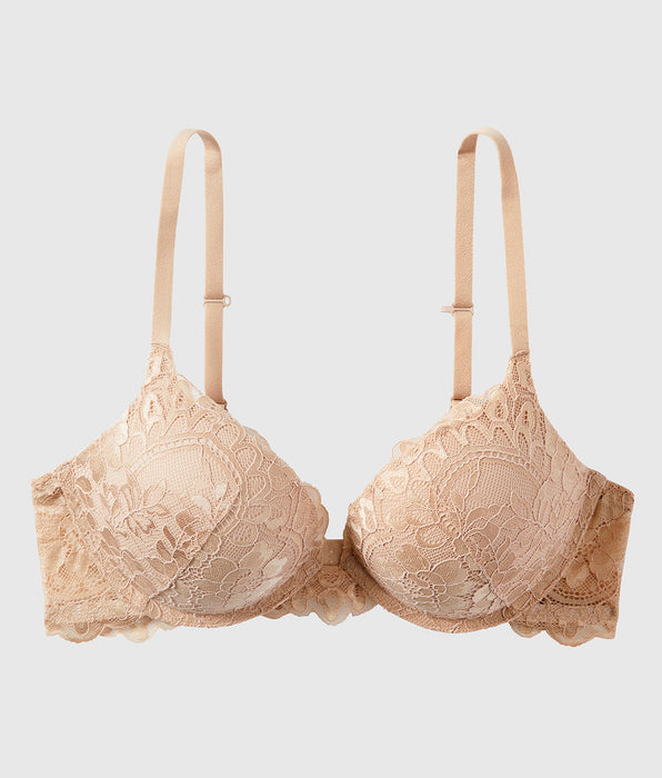 La Senza Up 2 Cup Push Up Bra with Allover Lace