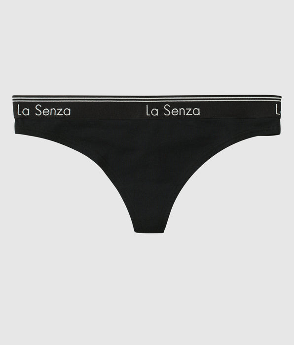 La Senza Thong Panty with Logo Band