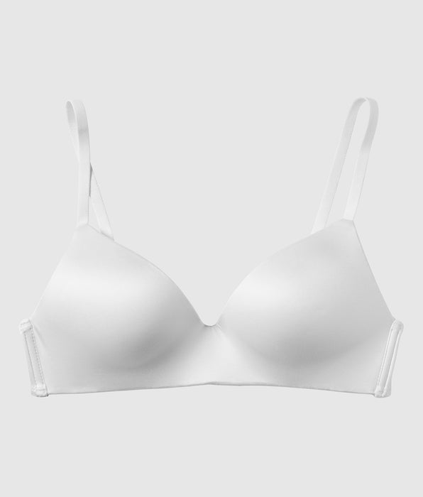 La Senza Light Push Up Wireless Bra in White