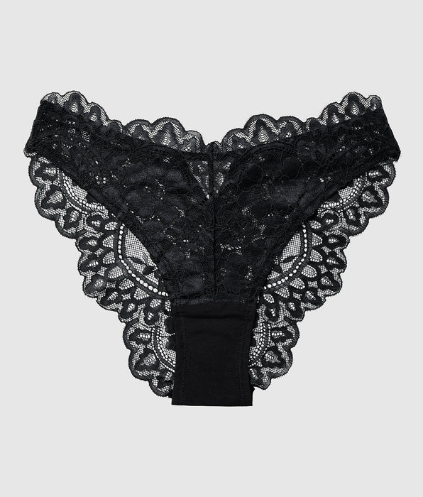 La Senza Lace High Leg Cheeky Panty