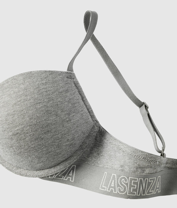 La Senza Push Up Bra in Chill Grey Heather