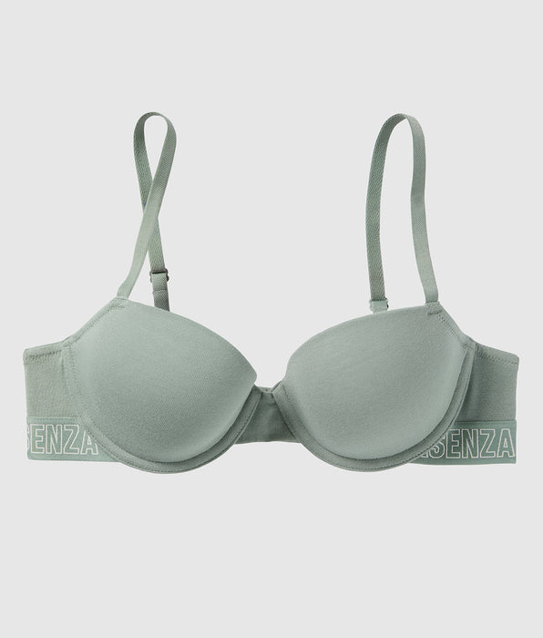 La Senza Soutien-gorge demi-buste en doux coton légèrement doublé
