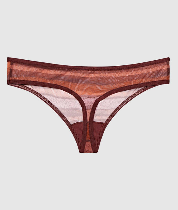 La Senza Mesh Thong Panty