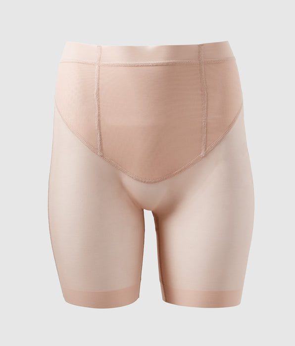 La Senza Short sculptant taille haute havane