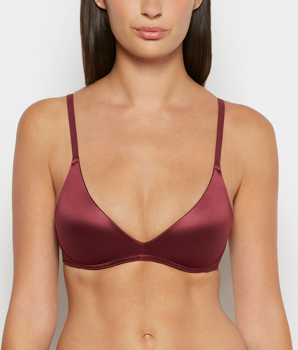 La Senza Wireless Light Lift Bra in Russian Ruby