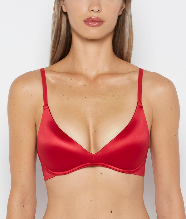 La Senza Wireless Light Lift Bra in Crimson