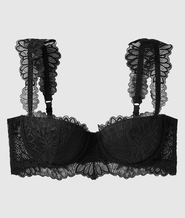 La Senza Soutien-gorge en dentelle noir intense