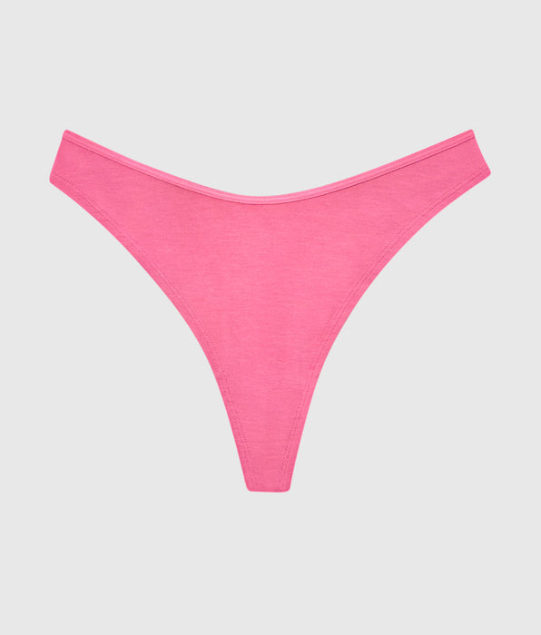 La Senza Ultrasoft Modal High Leg Thong Panty