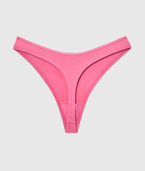 La Senza Ultrasoft Modal High Leg Thong Panty