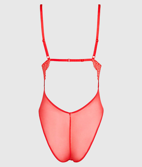 La Senza Cut-Out Unlined Lace Bodysuit