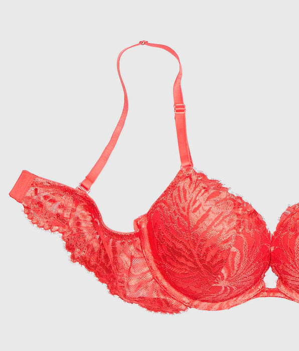 La Senza Push Up Bra with Allover Lace