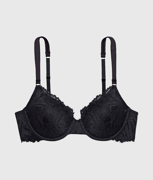 La Senza Lightly Lined Full Coverage Bra with Allover Lace
