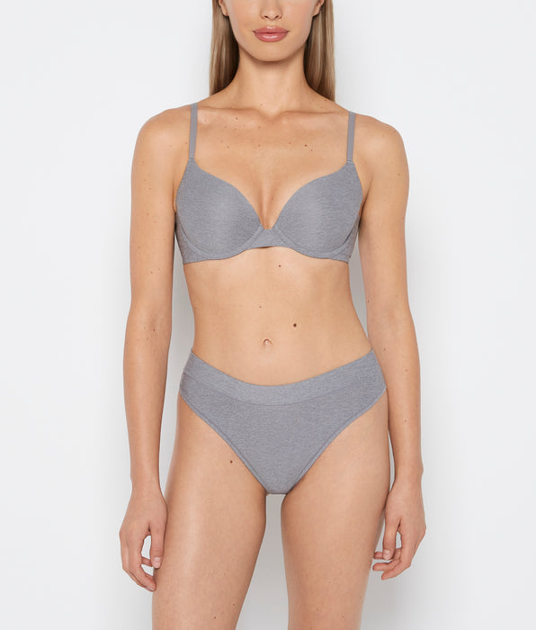 La Senza Smooth Comfort Lightly Lined Demi Bra in Night Owl