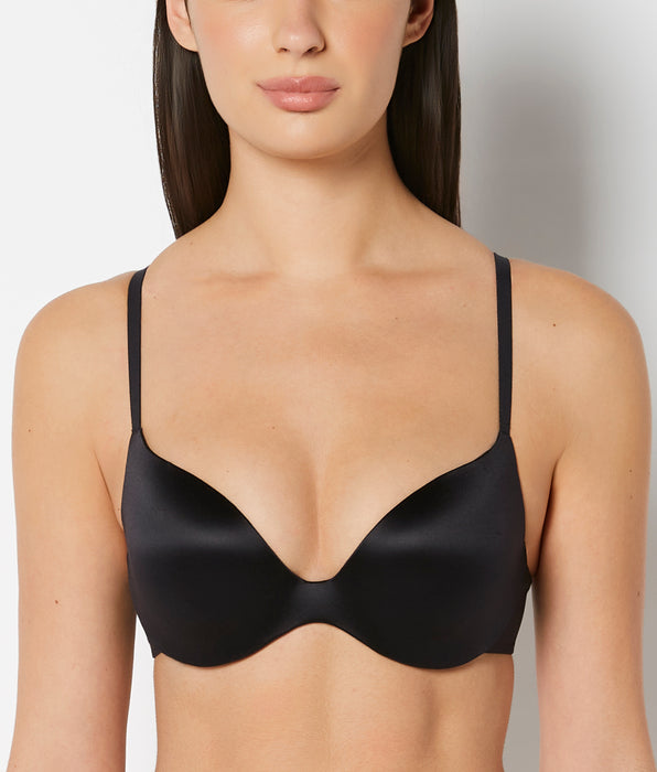La Senza Comfort Push Up Bra in Tuxedo Black