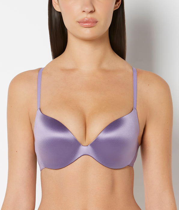 La Senza Comfort Smooth Push Up Plunge bra in Purple Haze