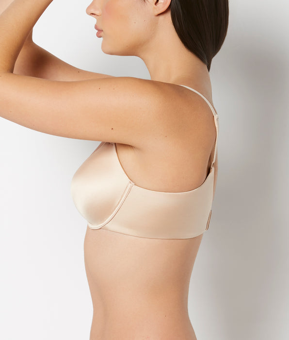La Senza Comfort Lightly Lined Demi Bra in Rosetan