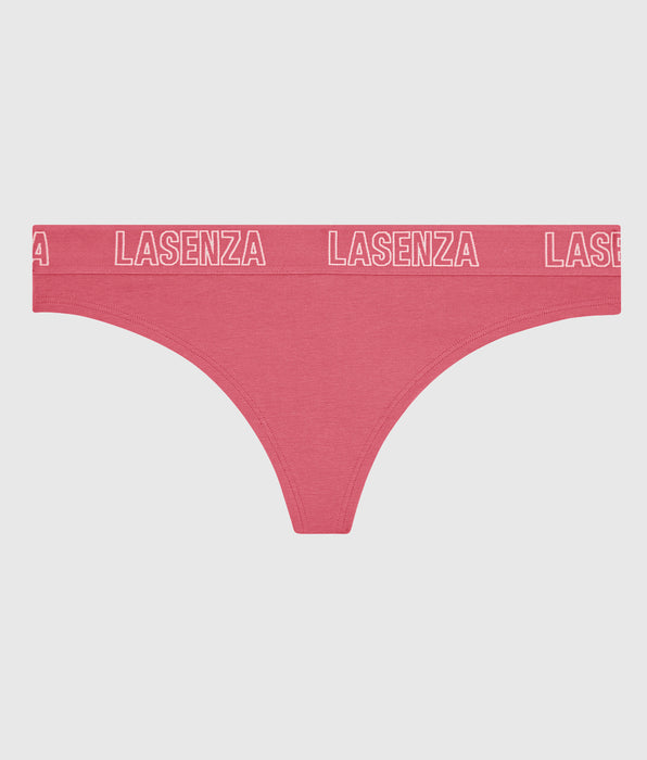La Senza Smooth Thong Panty with Logo Band
