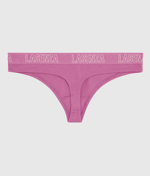 La Senza Smooth Thong Panty with Logo Band
