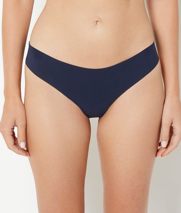 La Senza Tanga invisible bleu marine