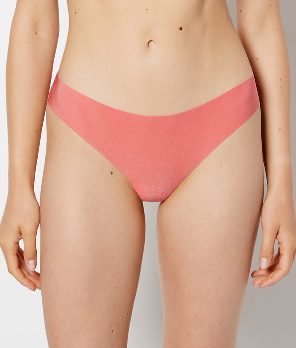 La Senza No Show Thong in Faded Rose