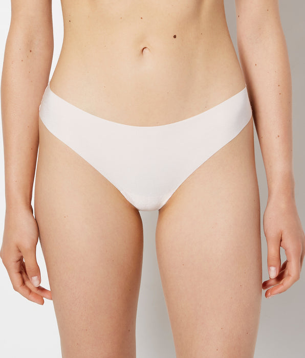 La Senza No Show Thong in Crystal Pink