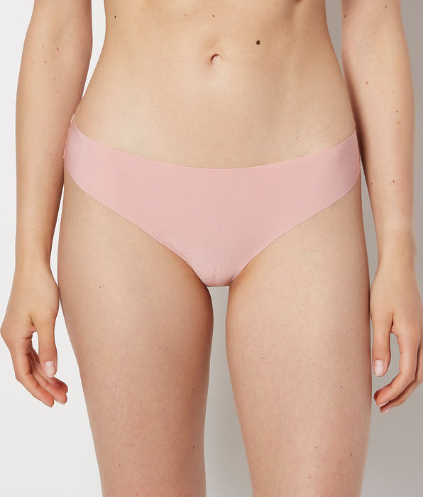 La Senza No Show Thong in Rose Elegance