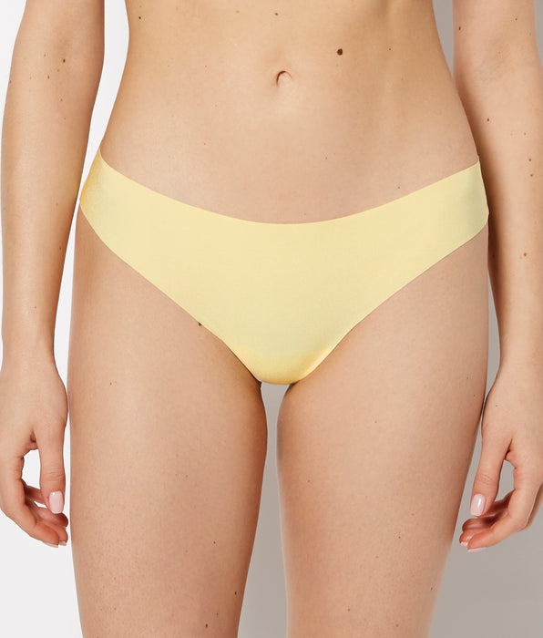 La Senza No Show Thong in Pale Banana