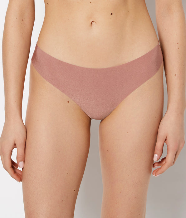 La Senza No Show Thong in Deer