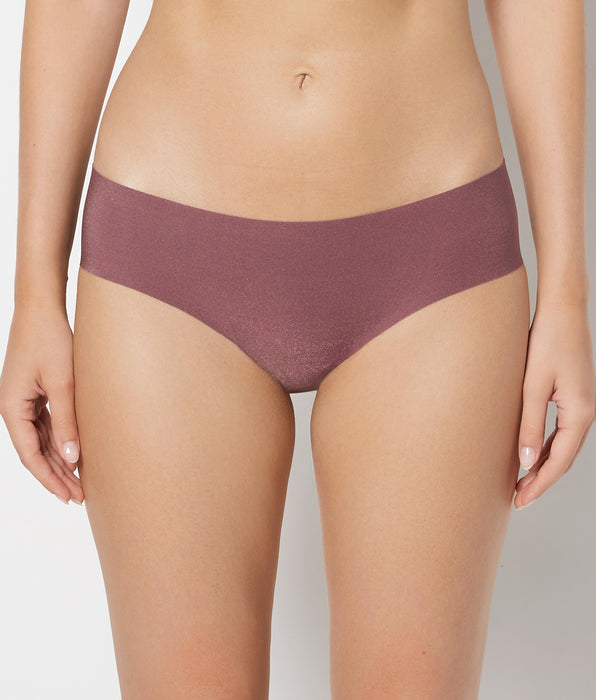 La Senza No Show Cheeky in Plum Wine