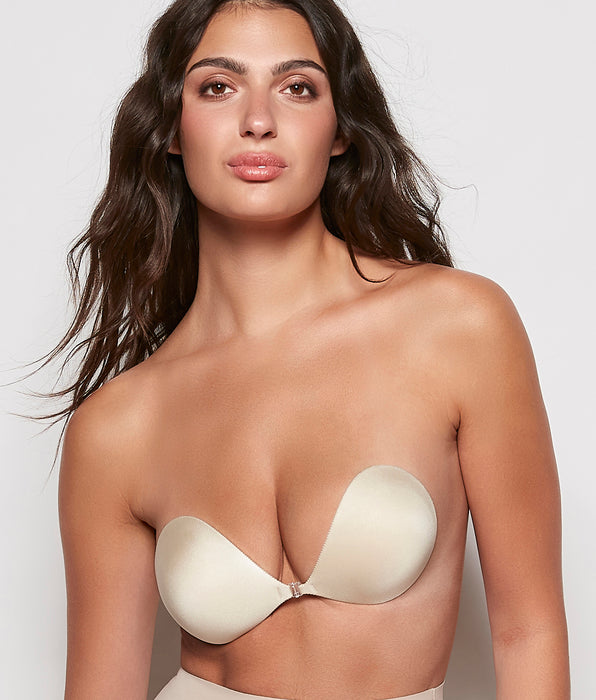 La Senza Lightly Lined Feather-Lite Backless Bra in Rosetan