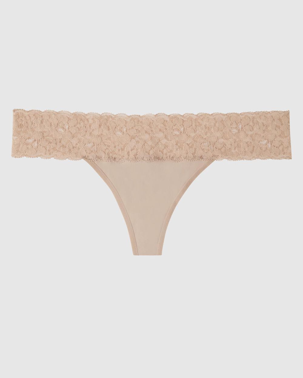 Thong Panty Lace Trim