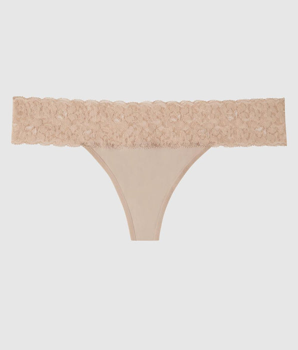 La Senza Thong Panty with Lace Trim