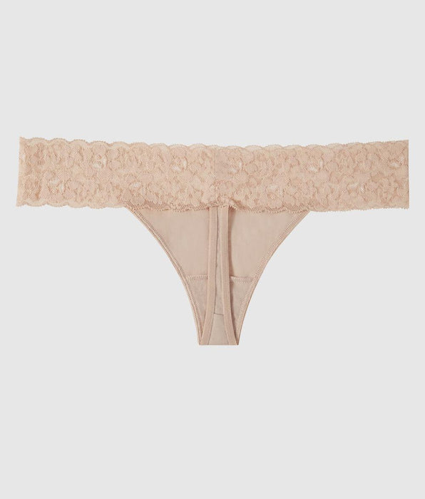 La Senza Thong Panty with Lace Trim
