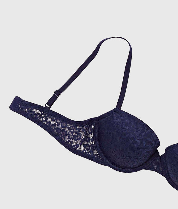 La Senza Lightly Lined Demi Bra with Allover Lace