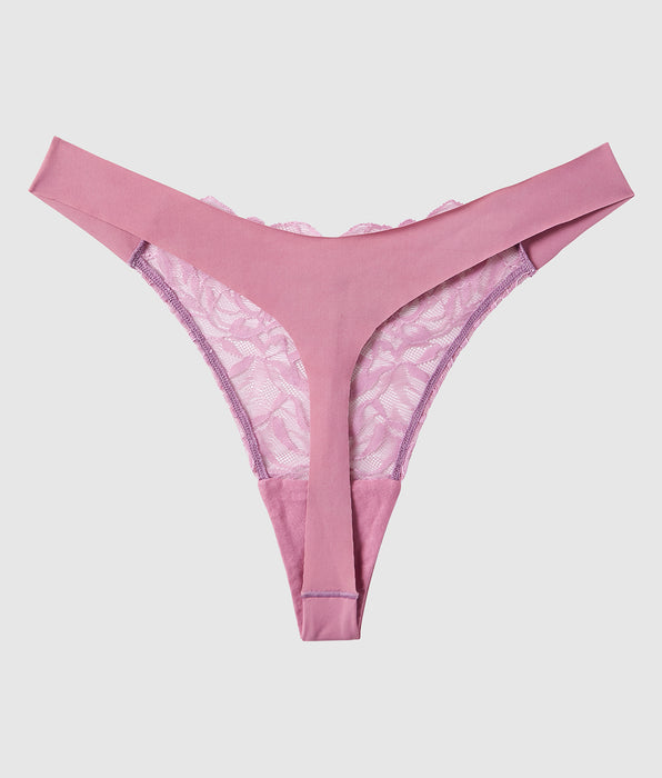 La Senza Lace High Leg Thong Panty