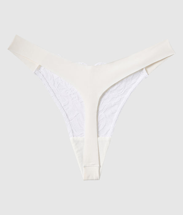 La Senza Lace High Leg Thong Panty