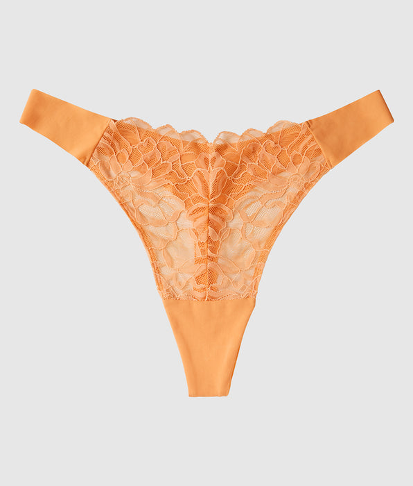 La Senza Lace High Leg Thong Panty