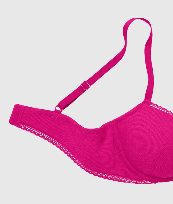 La Senza Smooth Cotton Lightly Lined Demi Bra