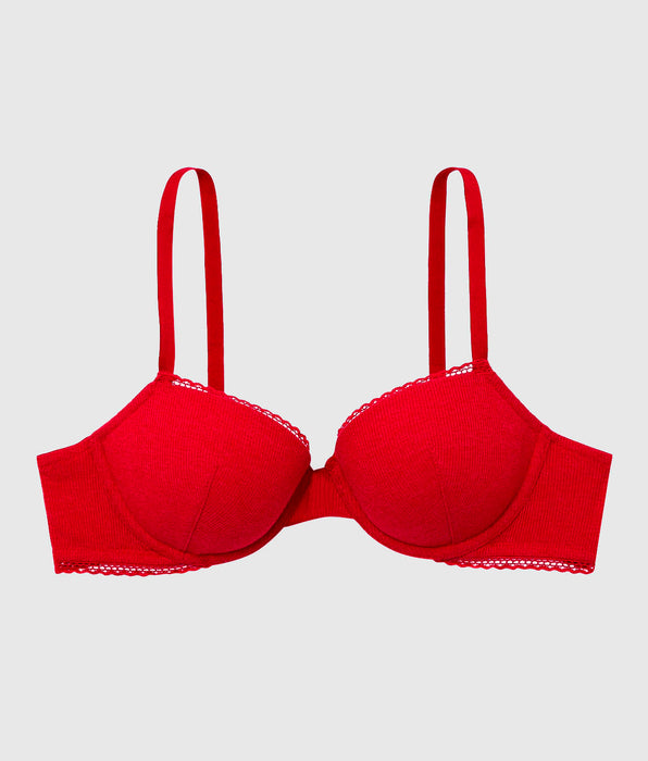 La Senza Smooth Cotton Lightly Lined Demi Bra