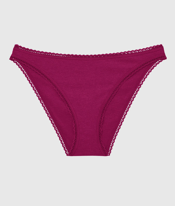 La Senza Bikini Panty with Picot Trim