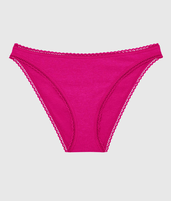 La Senza Bikini Panty with Picot Trim