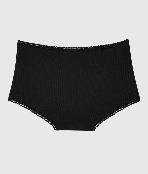 La Senza Boyshort Panty in Smoulder Black