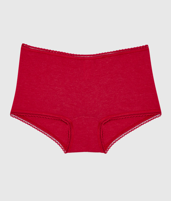 La Senza Boyshort Panty with Picot Trim