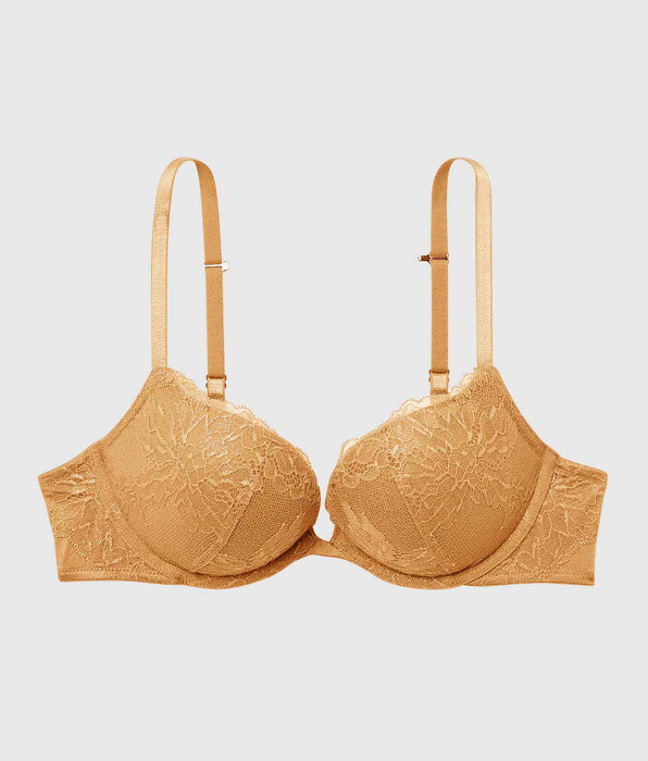 La Senza Push Up Bra with Lace Overlay